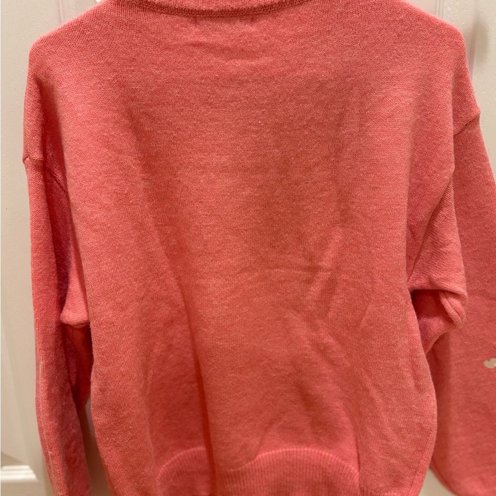 NWOT Staccato Pink Heart Sweater,M/L - Picture 8 of 8